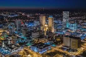 Downtown Tulsa business district